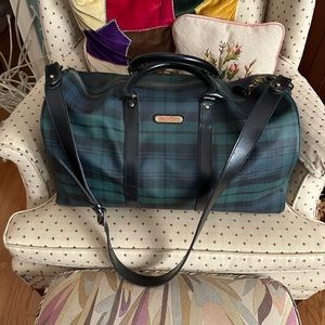 Vintage Polo Ralph Lauren Weekender Bag Duffle Travel Bag